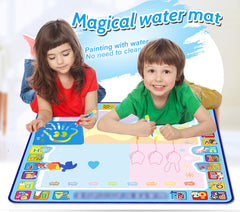 Alphabet animal water canvas